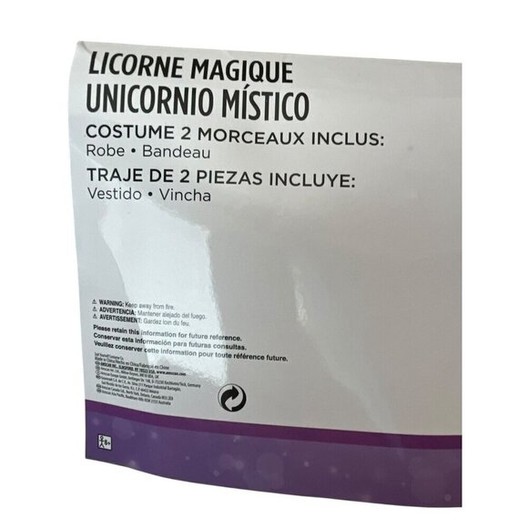 Child Small 4-6 Mystical Unicorn Dress Up Halloween Costume - Picture 2 of 4